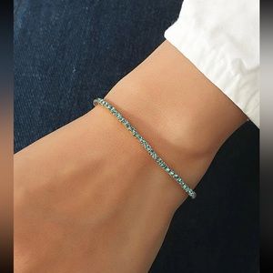 🎀 Lovely colorful rhinestone tennis bracelet 🎀